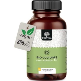 DELVINA Lutter Contre la Mauvaise Haleine - Vegan - 365 Pastilles pour lHygiène Bucco-dentaire sans Bain de Bouche - Culture