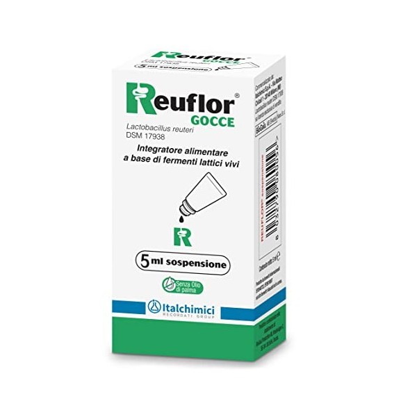 Reuflor® Gouttes de 5 ML | Complément Alimentaire à Base de ferments Latex Vivants | Utile pour favoriser léquilibre de la F