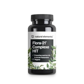 Flora 21® Complexe de cultures HIT – 6 souches bactériennes de lactrobacilles et bifidobactéries – 60 gélules gastrorésistant