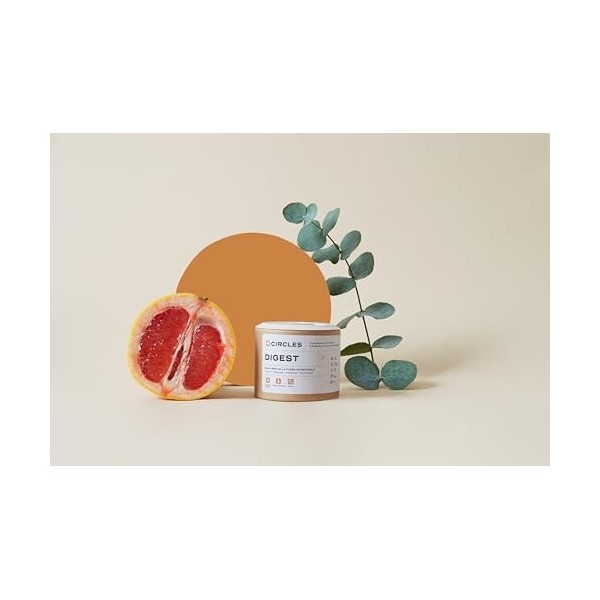 Circles DIGEST - Équilibre de la flore intestinale - Complément Alimentaire à base de plantes et probiotiques - Inconfort dig