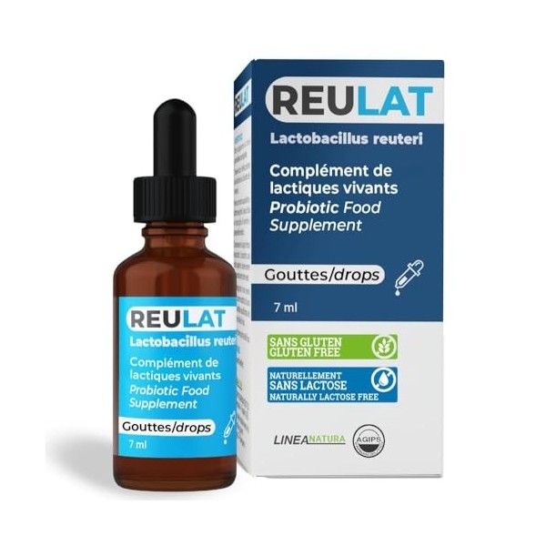 Probiotiques Enfant + Lactobacillus Reuteri Flore Intestinale Constipation Complément Alimentaire Sans Gluten Sans lactose Go