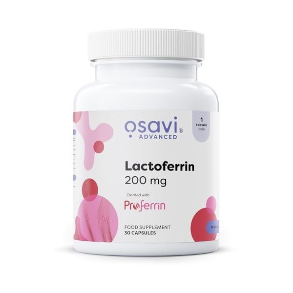 Lactoferrin, 200mg - 30 caps