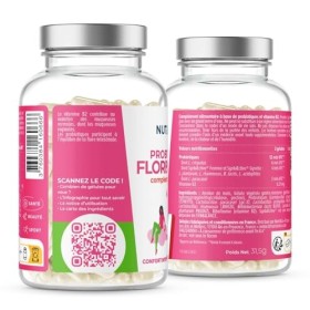 NUTRI & CO Probiotique Flore Intime - 6 Souches dont Lactobacillus Crispatus + 2 Complexes Brevetés SynbAEctive® - Flore Inti