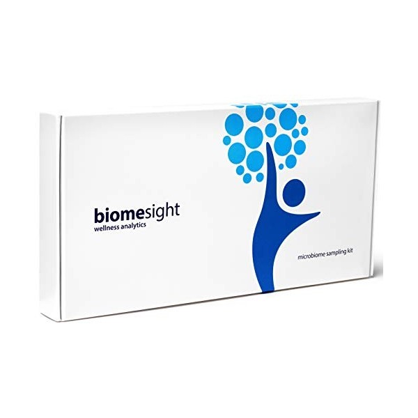 Biomesight Test de microbiome intestinal : résultats complets avec supplément personnalisé et recommandations alimentaires