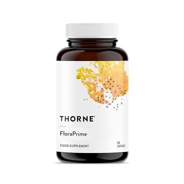 Thorne FloraPrime - Mélange de Stable et Résistant à lAcide Gastrique - 30 Capsules