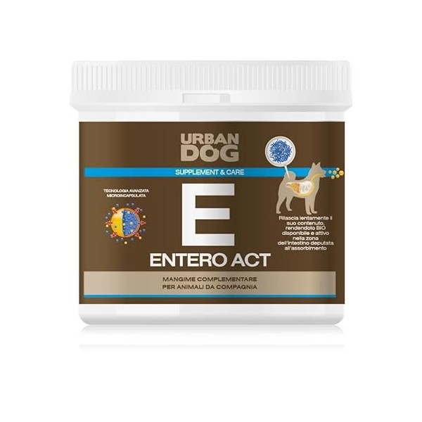 ENTERO ACT Supplément, 350 gr, OGM Free et 100% Made in Italy