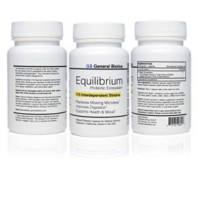 Équilibre supplément de probiotiques Equilibrium avec prébiotiques - 30 capsules efficaces et faciles à avaler – le plus gran