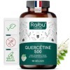 Quercétine, 180 Gélules pour 6 Mois - 500 mg par Gélule, Quercétine issue des Fleurs de Sophora Japonica - Flavonoïdes Haute 