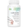 Curcumin + Collagen 60 Gélules - 95% Curcuminoïdes & 700 mg Collagène Peptan® - Complément Mobilité, Bien-Être, Équilibre - F