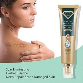 Crème pour Lélimination des Cicatrices, Crème pour les Cicatrices Crème pour la Réparation de la Peau du Visage Vergetures C