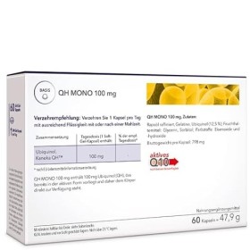 Medicom QH Mono 100 mg, capsules dubiquinol à haute dose, KanekaTM QH, coenzyme Q10, biodisponibilité, ubiquinol naturel - 6
