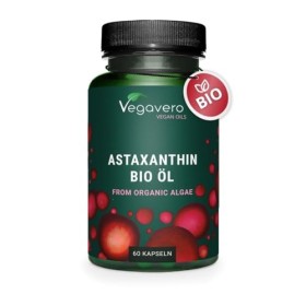 Astaxanthine BIO | Issue de 160 mg dHaematococcus Biologiques | Antioxydant 100% Naturel | Biodisponibilité Elevée | Vegan &