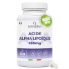 Bandini® Acide Alpha Lipoïque 650 mg - 120 gélules végétales - R-alpha-lipoïque Hautement Dosé - Absorption maximale - Antiox