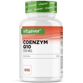 Coenzyme Q10 extra fortement dosé avec 250 mg par gélule - 180 gélules - 6 mois dapprovisionnement - Premium : Q10 issu de l