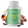 Vitabay Astaxanthine 12 mg - 90 Capsules dAstaxanthin Pure Extraite de la Microalgue Haematococcus Pluvialis - Végane et à H