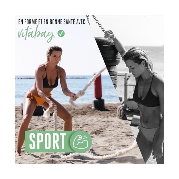 Vitabay Astaxanthine 12 mg - 90 Capsules dAstaxanthin Pure Extraite de la Microalgue Haematococcus Pluvialis - Végane et à H