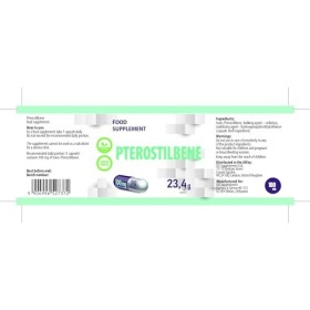 Ptérostilbène 100 mg 90 gélules végétaliennes, testées en laboratoire par des tiers, supplément haute résistance