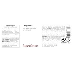 Ubiquinol - Forme Active de la CoQ10 - Hautement Biodisponible pour l’Organisme - Santé du Cœur et Régulation de la Pression 