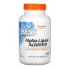 Doctors Best Alpha Lipoic Acid, 600mg - 180 gélules | Antioxydant Puissant et Soutien pour la Santé
