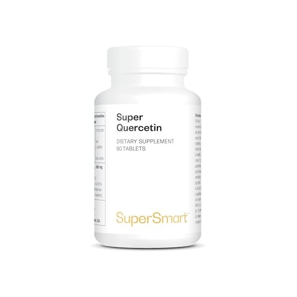 Super Quercétine - Diminue les Allergies - Renforce lImmunité - 70% Mieux Absorbé que la Quercétine Classique - 60 gélules v