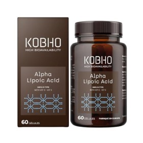 Acide Alpha-Lipoïque R- ALA, Soutien Antioxydant avec Vitamine C et E - Aide à la Gestion du Poids - Aide à réduire le stress