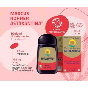 Marcus Rohrer Astaxanthine Complément alimentaire à base dAstaxanthine naturelle, dhématocoque, en Softgel 30 x 785 mg 