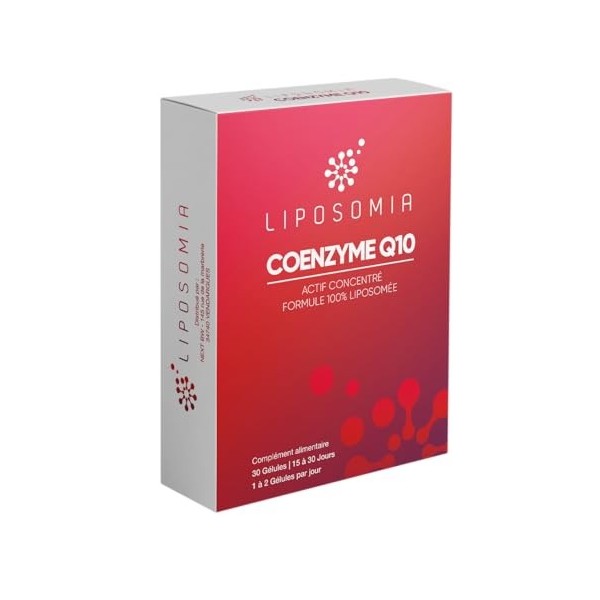 Prescription Nature - COENZYME Q10 LIPOSOMIA - Complément Alimentaire - Actif Concentré, Formule 100% Liposomée - Fabrication