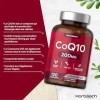 Coenzyme Q10 200mg Ubiquinone | CoQ10 200mg | 120 comprimés | Convient aux végétariens et végétaliens | by Horbaach