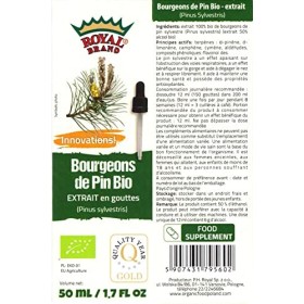 Bourgeons de pin bio/Teinture/Extrait/ 50 ml / 1,67 fl oz