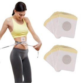 RAXLUPO 30 Pièces Autocollants de Perte de Poids Patch Anti-cellulite pour la Perte de Poids Patchs pour le Nombril pour la P