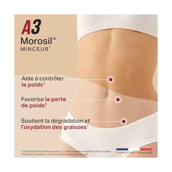 ANACA3 - Complément Alimentaire Morosil™ Minceur* en Poudre - Aide à Contrôler le Poids*, à Favoriser la Perte de Poids 2 , à