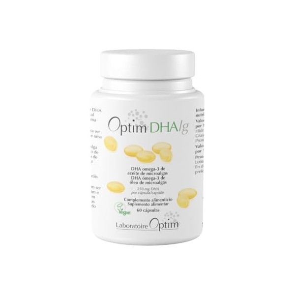 Omega 3 Vegan DHA Huile dAlgue Origine Durable | Hautement Dosé 250mg DHA par capsule | Complément Alimentaire Oméga-3 – 6