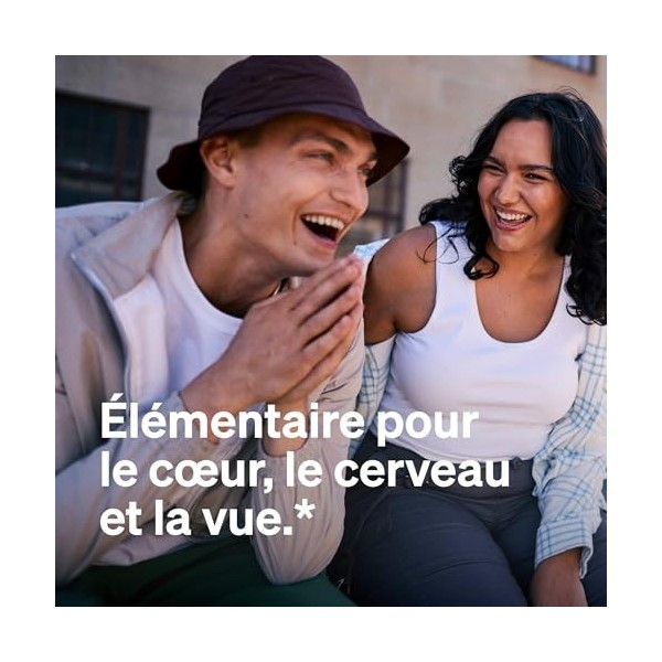 Oméga 3 Premium Végane – 60 capsules – 2000mg huile d’algues, 800mg DHA et 400mg EPA par dose journalière – végane – hautemen