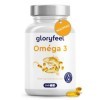 Omega 3 Gélules Hautement Dosés - 3000mg dhuile de poisson forme triglycéride - 240 gélules & vitamine E antioxydant pou