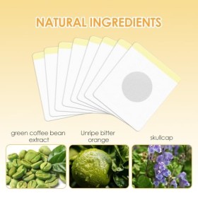 Lot de 30 patchs minceur pour ventre de bière, patchs amincissants, détox pour perdre du poids rapidement, graisse abdominale