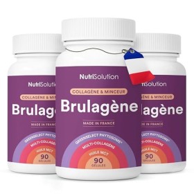 Brulagène : Brûleur de Graisse Puissant avec Collagène - Pour une Perte de Poids Rapide et Efficace - Soutient le Métabolisme