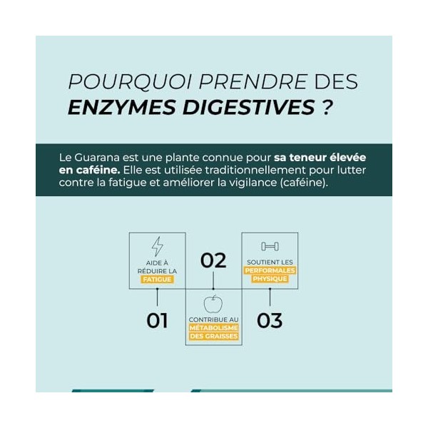 Guarana Pur - CUURE - 90 Jours - 22% de Caféine - Fatigue Mentale et Physique - Contrôle du Poids - Puissant et Efficace - Co