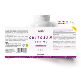 HSN Chitosane 3000 MG | 180 Capsules Végétales de Chitosane Provenant de la Chitine par Dose Quotidienne | HAUTE Concentratio