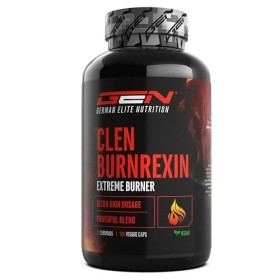 Clenburnrexin - Ultra High Dosage - 180 capsules - Citrus Aurantium + Extrait de Thé Vert + Garcinia Cambogia + Caféine + Acé