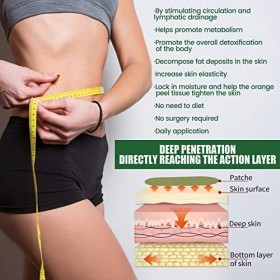 Herbes Minceur, Patch Minceur, Patch modelant Herbes pour Les Cuisses, Patch Anti Cellulite, Pour Brûler les Graisses,Weight 