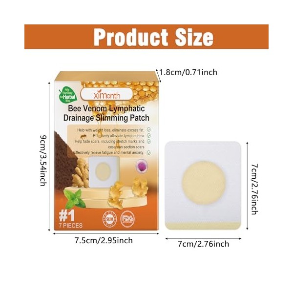 Pansement Venom efficace pour les abeilles, convient à tous les âges