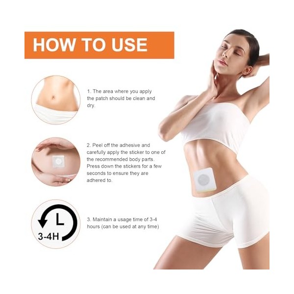 Lot de 50 pansements de venin dabeille pour perdre du poids - Pour les personnes de tous âges.