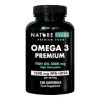 Nature Diet Omega 3 Premium - 2000 mg avec 1500 mg dEPA et de DHA - 120 capsules molles dhuile de poisson Omega 3 à haute c