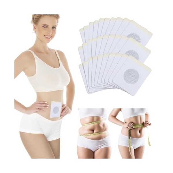 Lot de 30 pansements amincissants, minceur rapide, brûleurs de graisses, pansements détox, pansements minceurs sûrs, doux, na