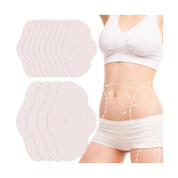 KFDDRN Lot de 20 patchs minceurs - Patchs minceur - Patchs sculptant le ventre - Herbes naturelles - Perdent de la graisse du