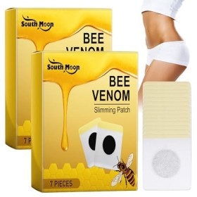 14 pcs Patch Venin Abeille, Patch Lymphatique au Venin Abeilles, pour Hommes et Femmes