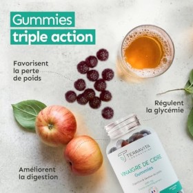 Gummies MOROSIL® + Vinaigre de Cidre | Perte de Poids - Digestion - Bruleur de Graisse Puissant | Morosil® issu d’Orange Sang