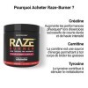 Raze Burn Pre-Workout Powder | Advanced Pre-Workout | Sour Cherry & Apple