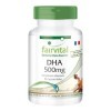 Fairvital | DHA 500mg - Fortement dosé - 90 gélules - Acide docosahexaénoïque et acide eicosapentaénoïque - ! Boîte pour 3 mo