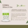 PSO NATURA Gélules Détox & Zen - 60 gélules contre la survenance des problèmes de peau psoriasis, eczéma, acné - ingrédient